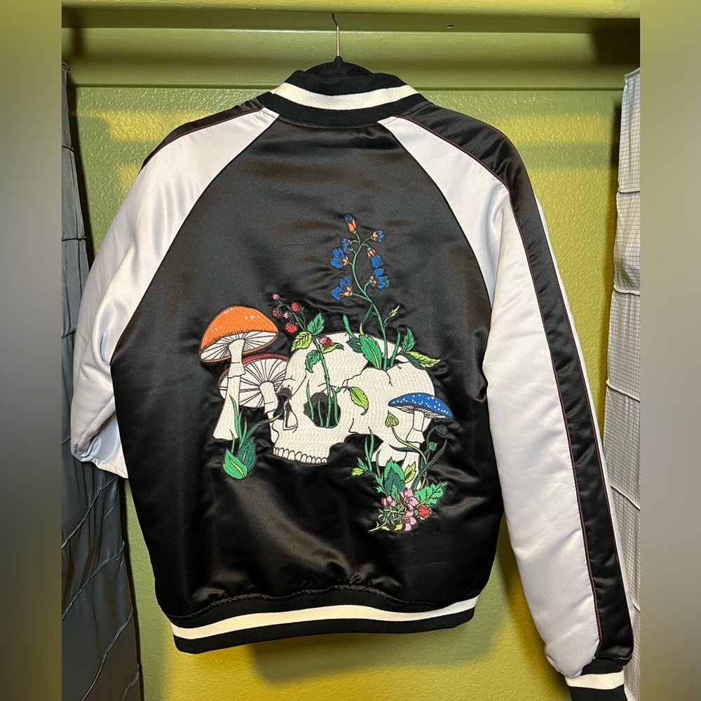 Urban Outfitters Gloss Varsity Jacket (M)